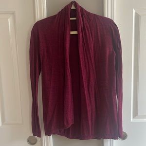 Express open front cardigan